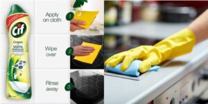 How to Use Cif Kitchen Cleaner?