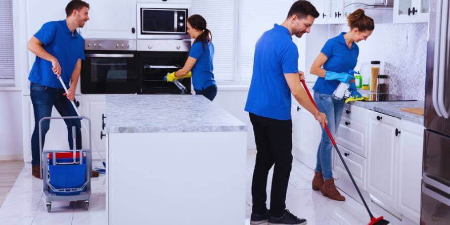 Kitchen cleaning