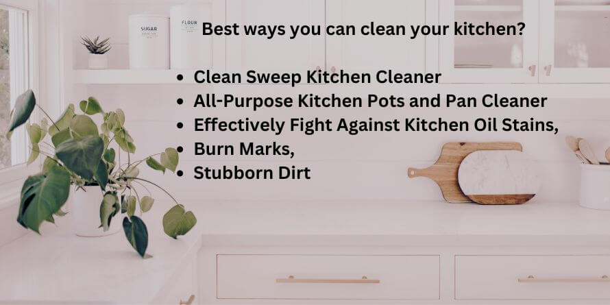 best ways to clean kitchen