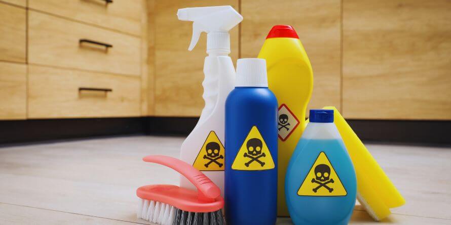 common chemicals in the kitchen