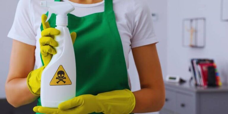 common kitchen chemical hazard