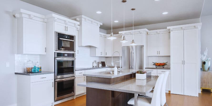 natural white oak kitchen cabinets
