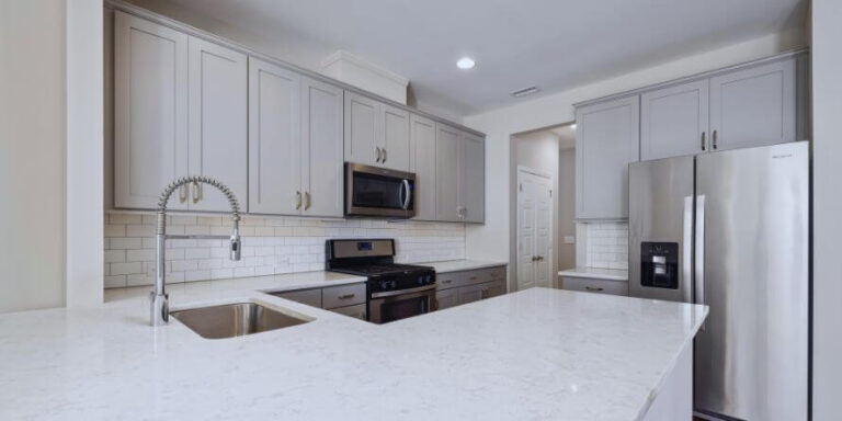 white kitchen cabinets