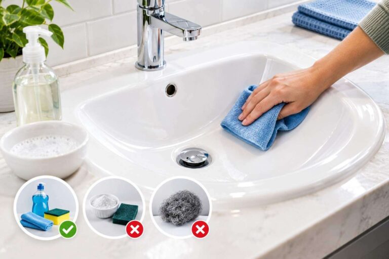 How to Clean Acrylic Sinks